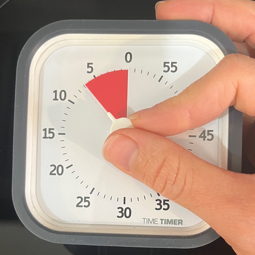 Time Timer Square Clock - Picture 4 of 5